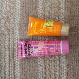 🌿 Sweet Shimmer Sparkling Berry Lotion & Gold Bond Citrus Pop Hand Cream